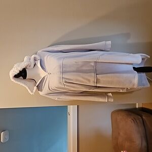 Cuddleduds Sherpa Hooded Robe. S